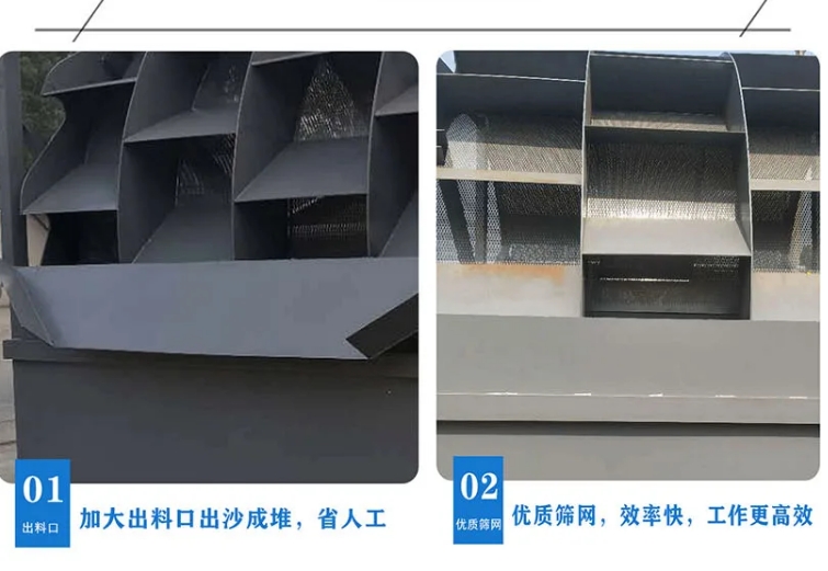 无轴滚筒式洗石洗砂机