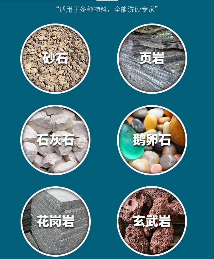 双轴螺旋洗砂机易于维护